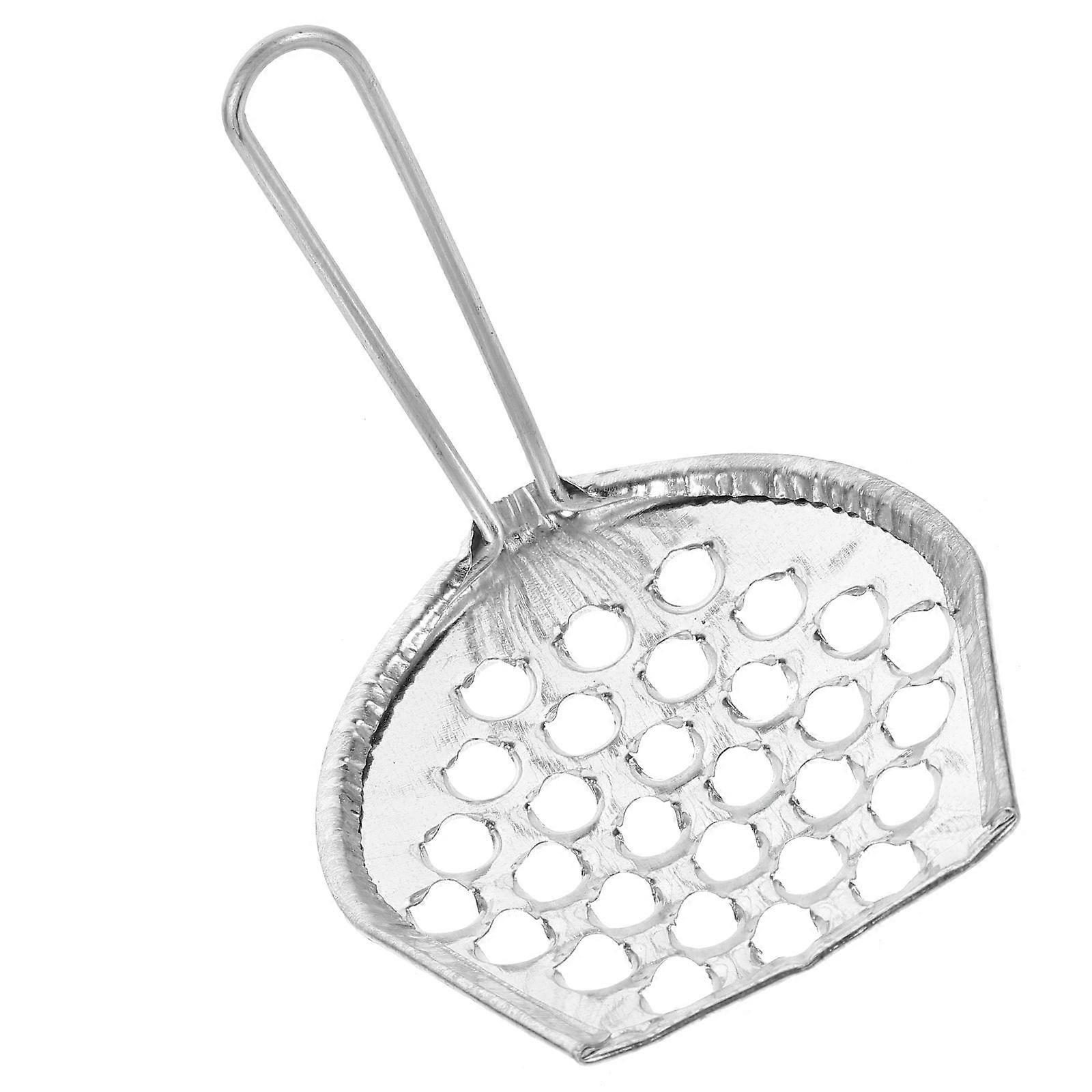 Kitchen Clean Tool Shaped With Fine Holes Home Use Cheese Grating Silver 3.3×3.3×3in Butter Grating 1Pack