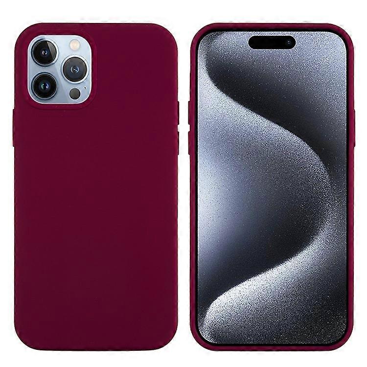 Bulk Purchasing Compatible For iPhone 15 Pro Case Liquid Silicone Soft Lining Back Phone Cover