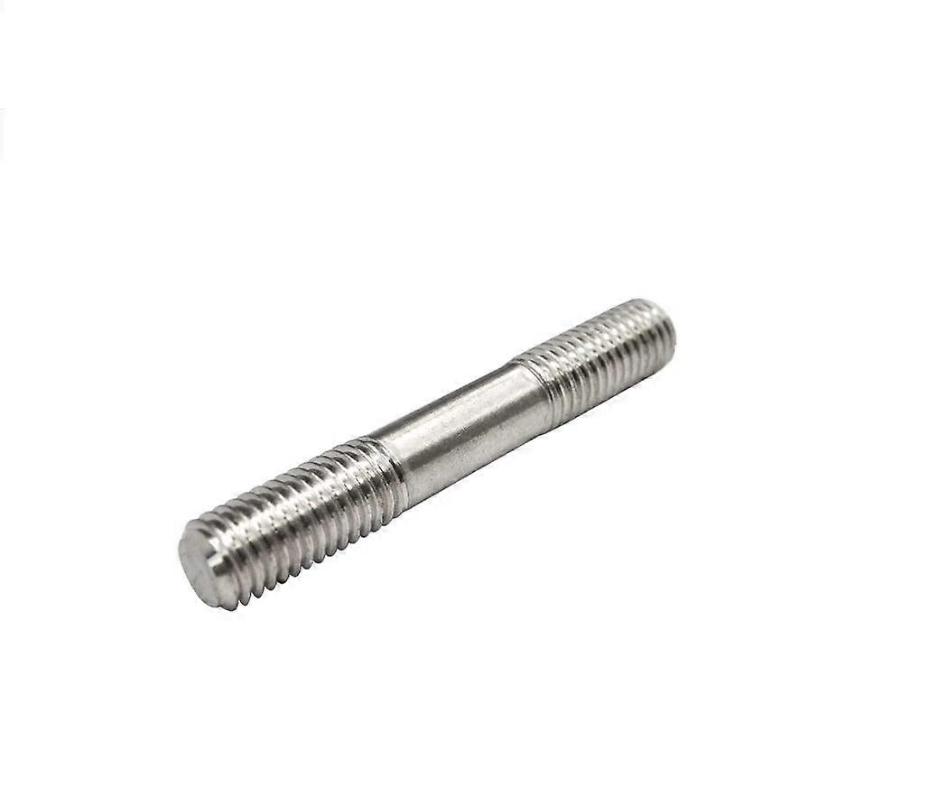 1 stk dobbeltgjenget stang M5, 304 A2 rustfritt stål, gjenget tapp, stativ, dobbelthodet gjengestang/M5/130mm 130mm M5