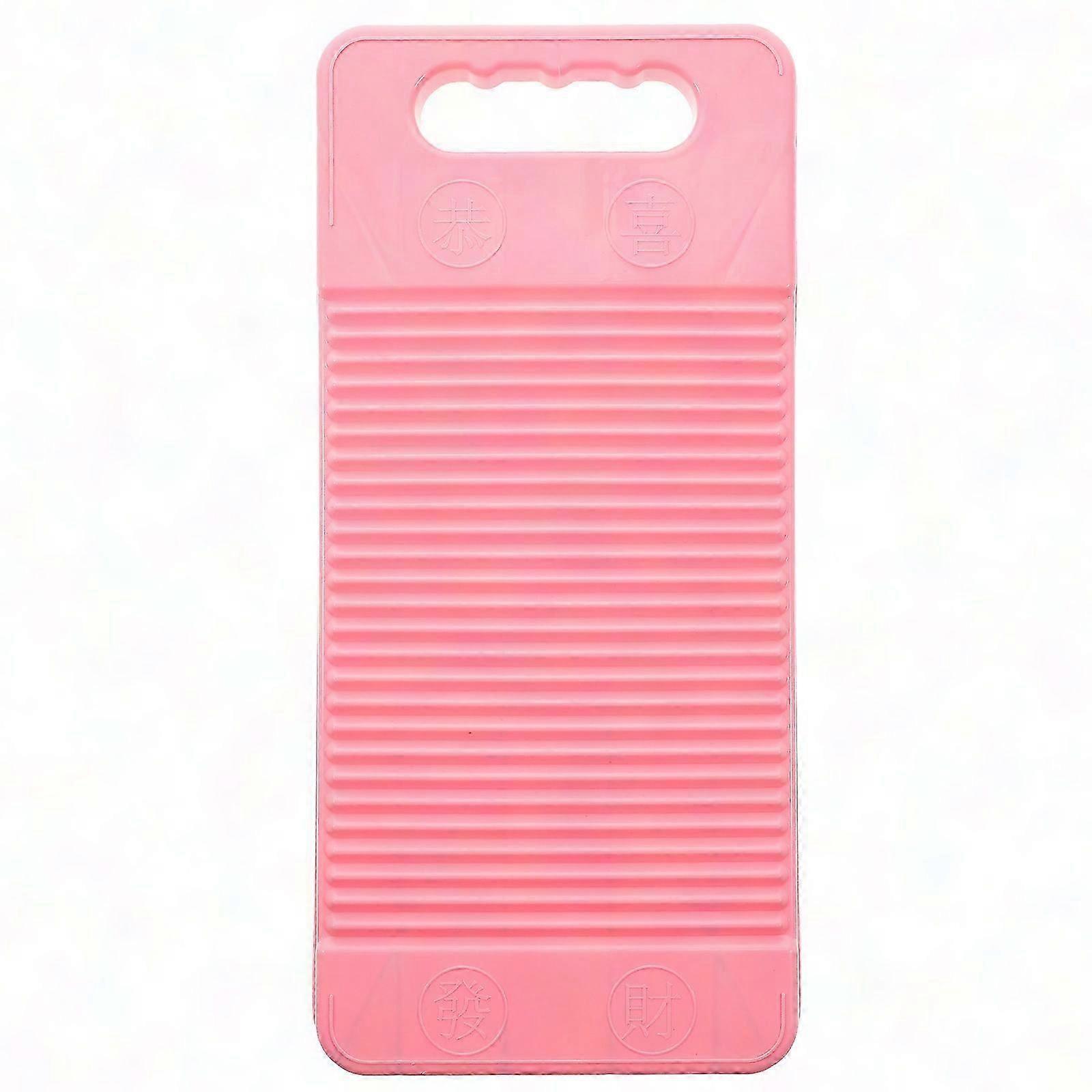 Non Slip Thickened Plastic Washboard for Laundry Small Home Scrubbing Board