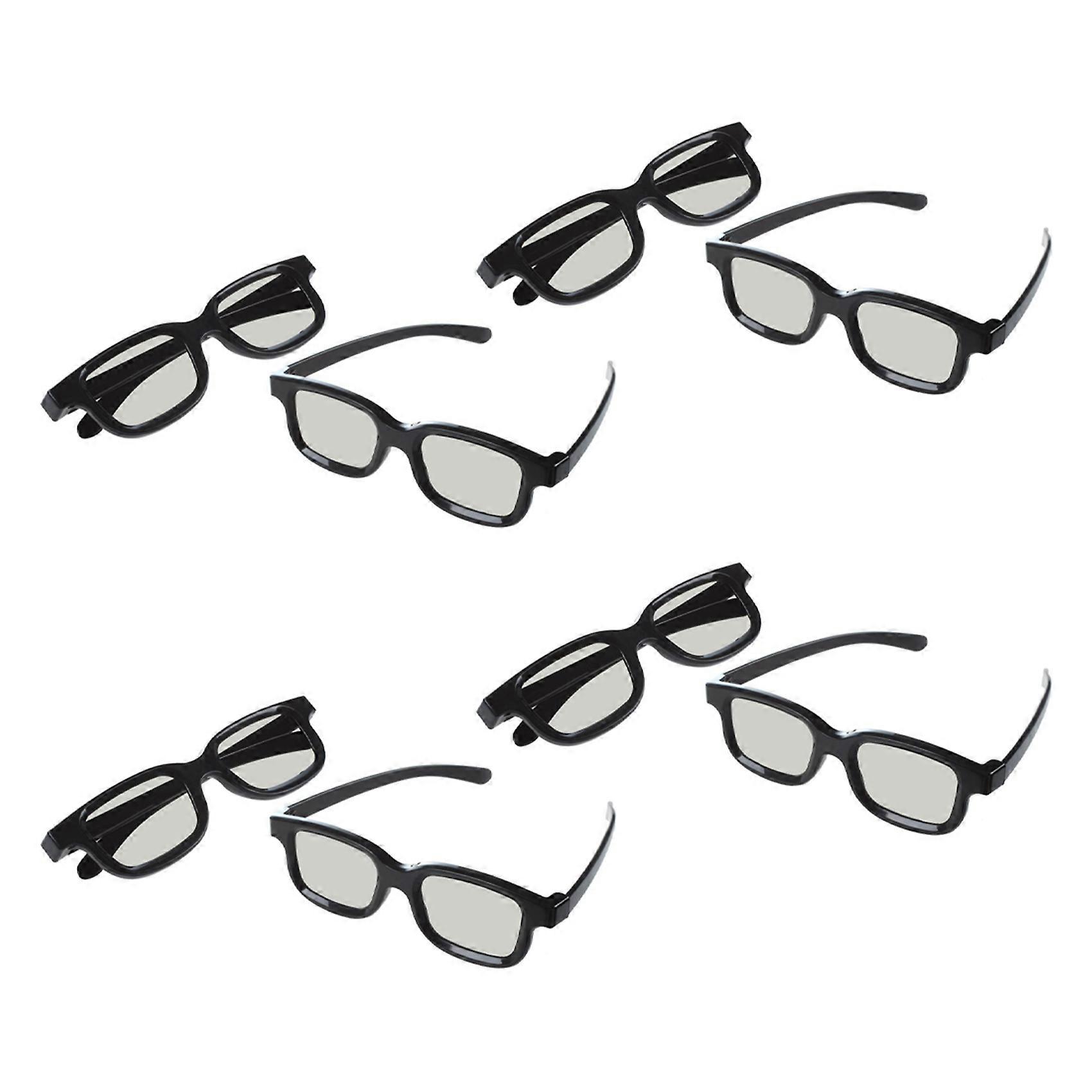3D Glasses for Cinema 3D TV'S - 8 Pairs