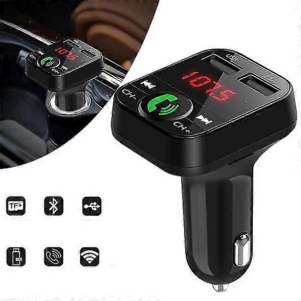 Bluetooth FM Transmitter Wireless Car Bluetooth Music Player