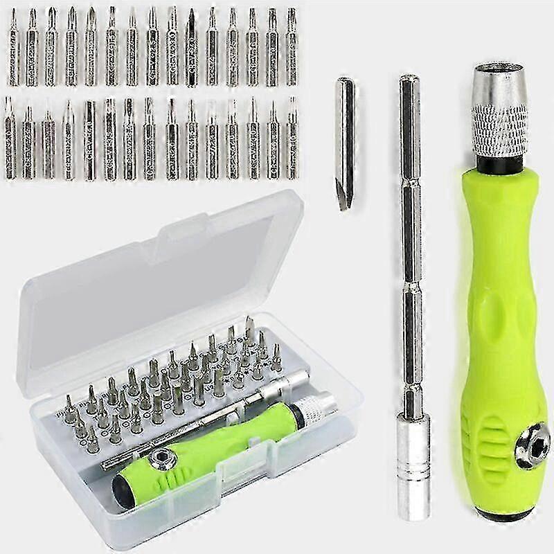 2025 32 In 1 Magnetic Ratchet Screwdriver Set, With 32 Screwdriver Bits, Multi-function Screwdriver, Multi-function Repair Tool.