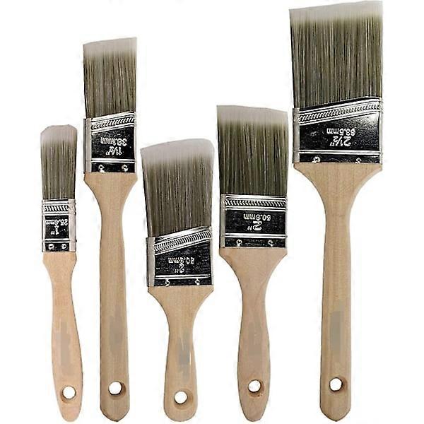 Pro Grade paintbrushes, 5-piece set.