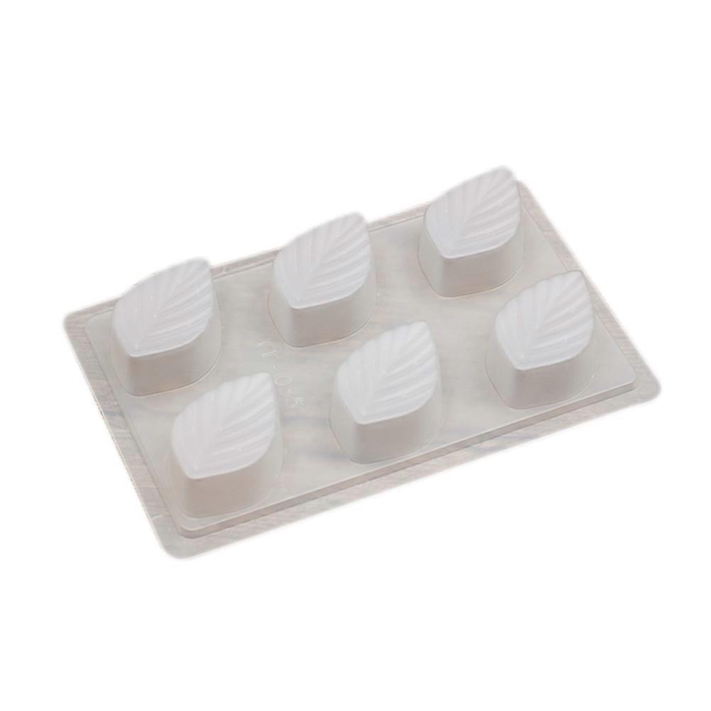 Leaves Chocolate Molds White Versatile Use Kitchen Jelly Mold for Baking