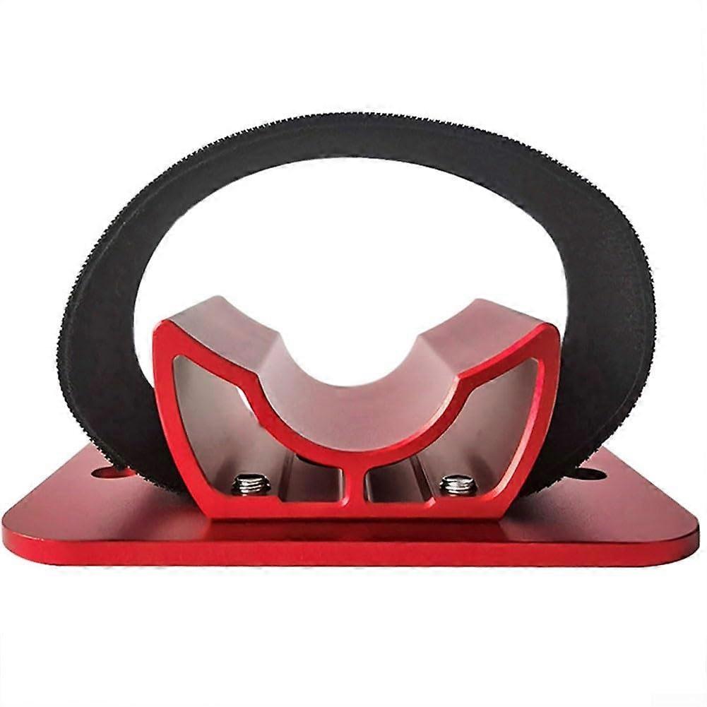 Easy Secure Mount for Bicycle Rear Wheel Transport, Compatible with Car Roof Racks, Red Color