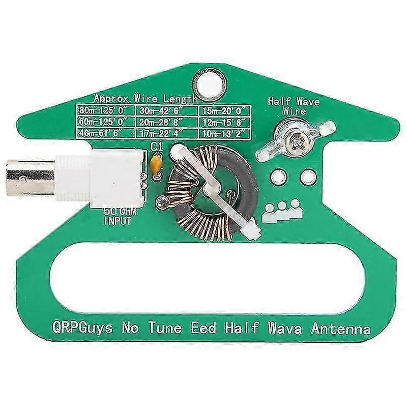 No Tune End Fed Half Wave Antenna Module Antenna No Tune Half Wave Portable Assembly 50Ohms Impedance Component