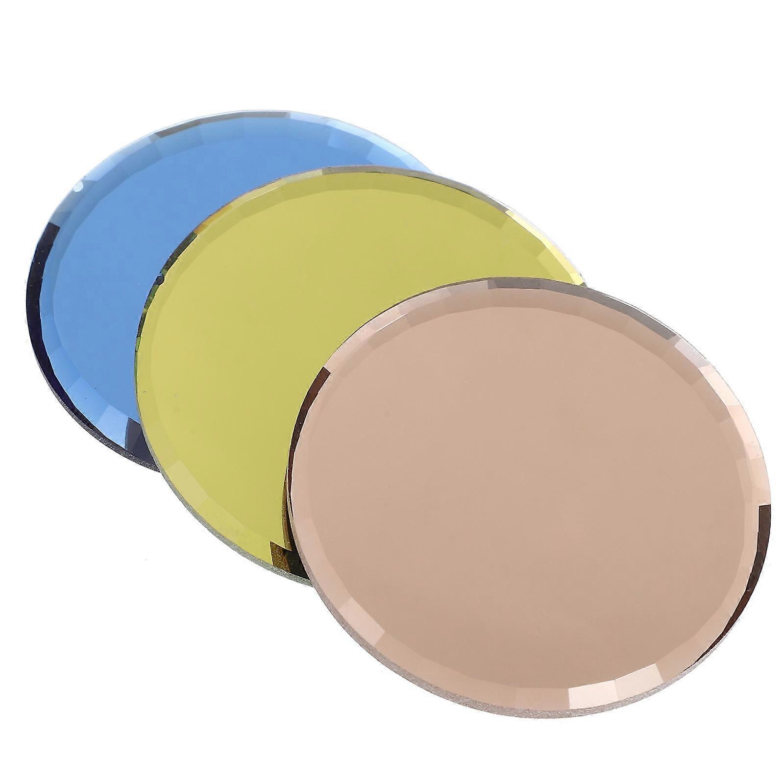 Nail Art Display Tray 1 Set 3Pcs Assorted Color For Nail Art Artist Featuring Easy To Clean