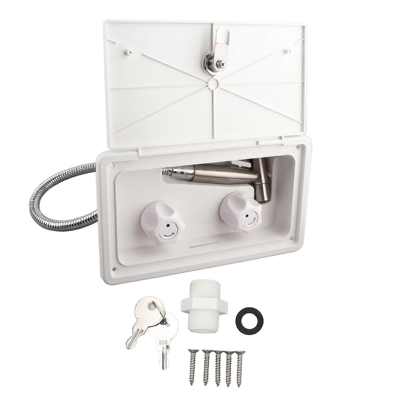 Kit box doccia 1,5 m per barche e roulotte