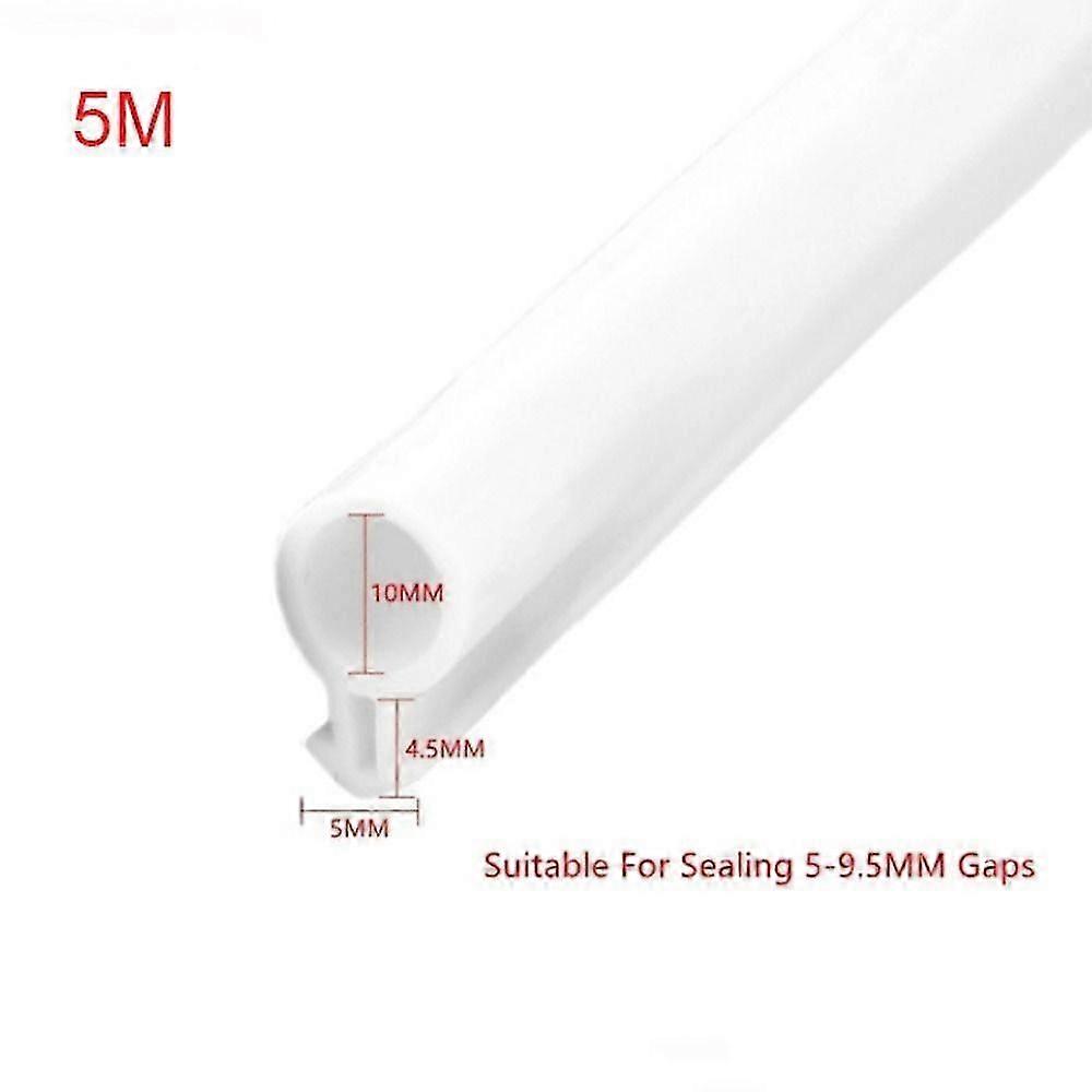 Soft O Type Door Window Sealing Strip O Type Window Tubular Gasket Seals Draft Stopper Window
