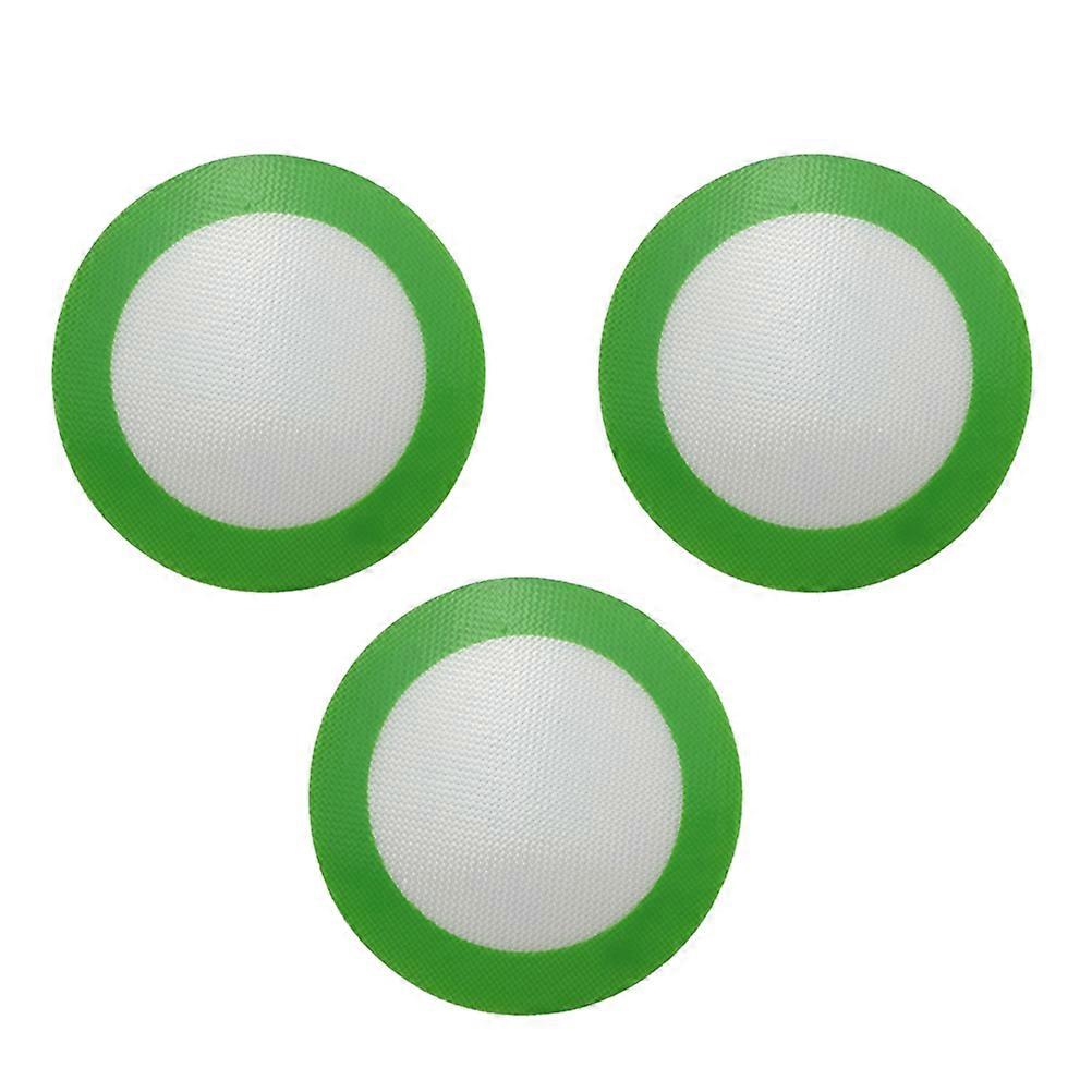 Silicone Baking Mat Non-stick Reusable for Baking Pies and Pastries 20CM Green