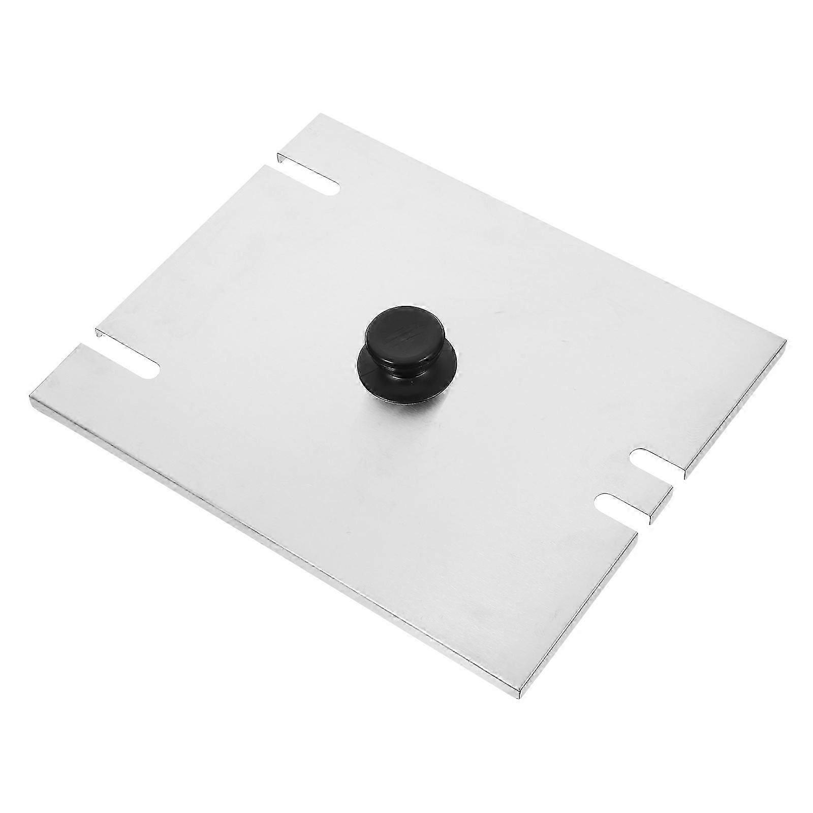 Coperchio della friggitrice in acciaio inossidabile Tight Fit Rectangular Shape Accessorio da cucina Proprietari di ristoranti 1 set