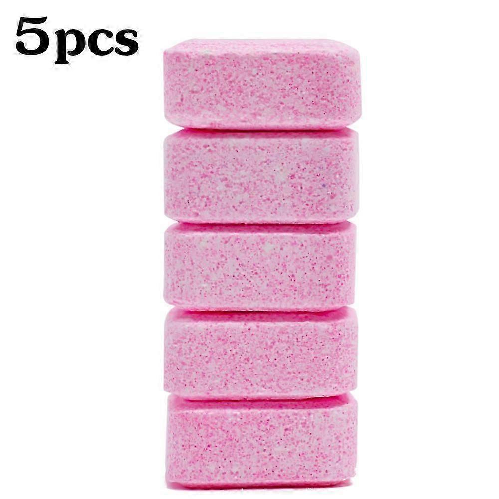 5pcs Cleaning Effervescent Toilet Bowl Fast Remover Urine Sterilize Toilet Cleaning Tools