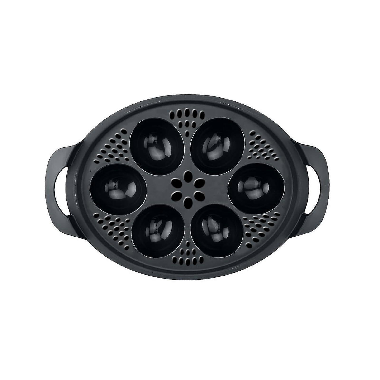 Non-stick Microwave Poaching Insert for 6 Cups, Egg Cooker for Air Fryers, Baking Accessories for Ovens and Cookers