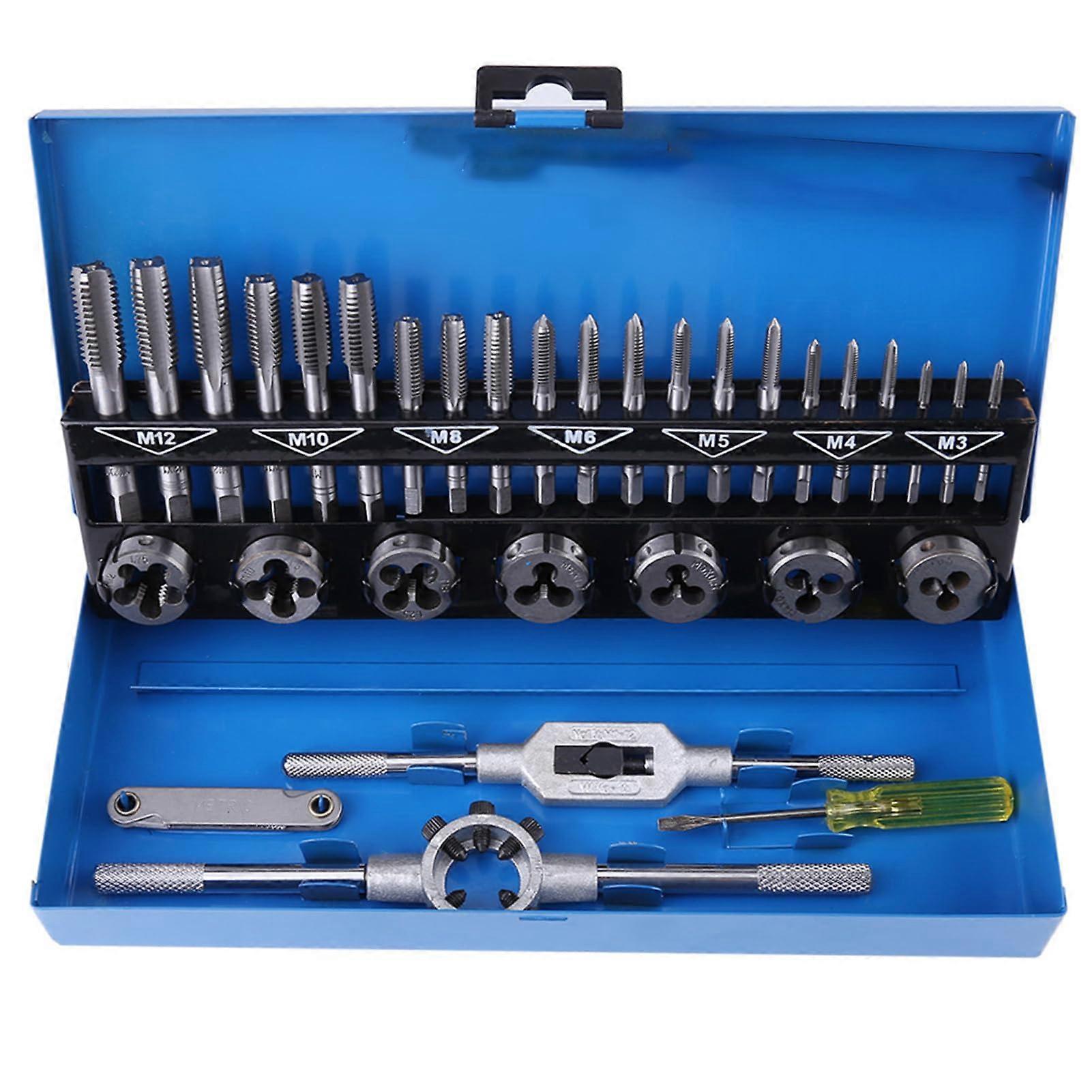 Tap, tap tool set, thread cutting set, die, threading die, tap, die set, wrench, tap