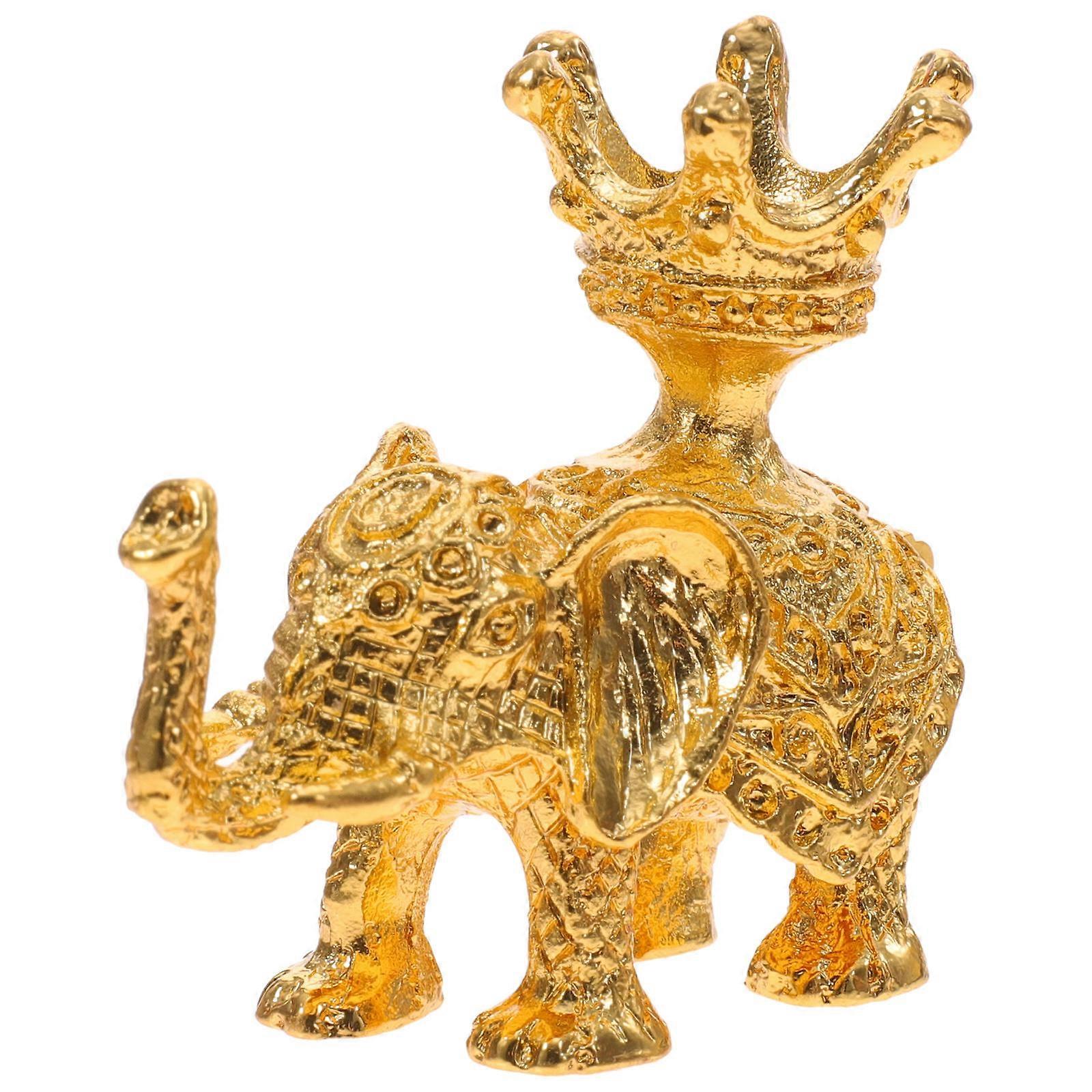 Golden Zinc Alloy Crystal Ball Stand for Storage Use with Reliable Stability and Design 3.5 Inches