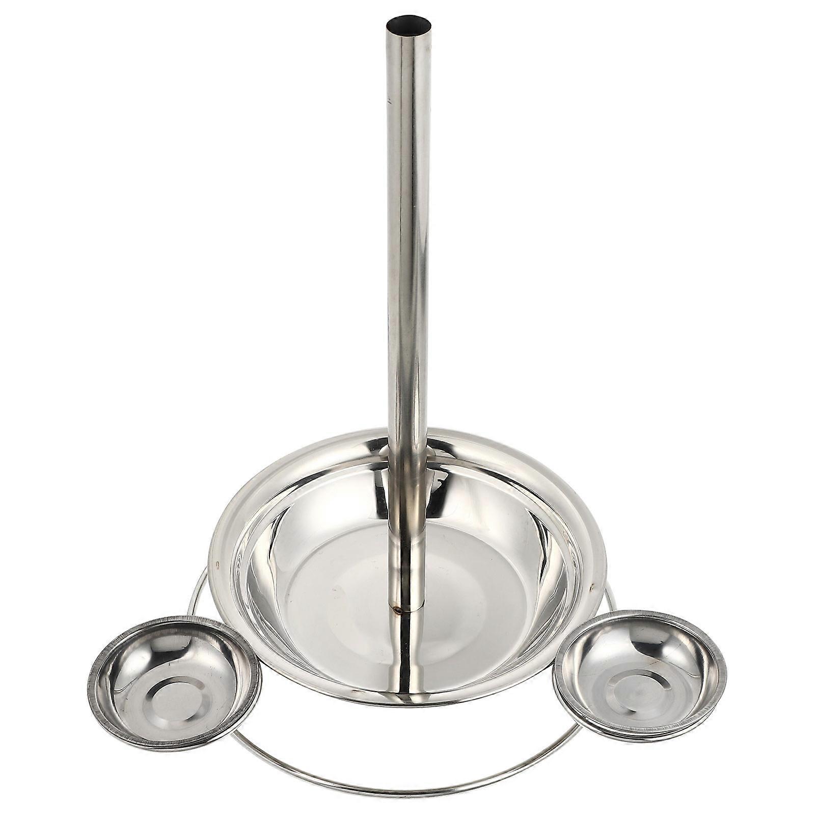 Meat Roasting Rack 1 Set Designed For Outdoor Adventures With Stable Placement Feature Manufactured In Stainless Steel