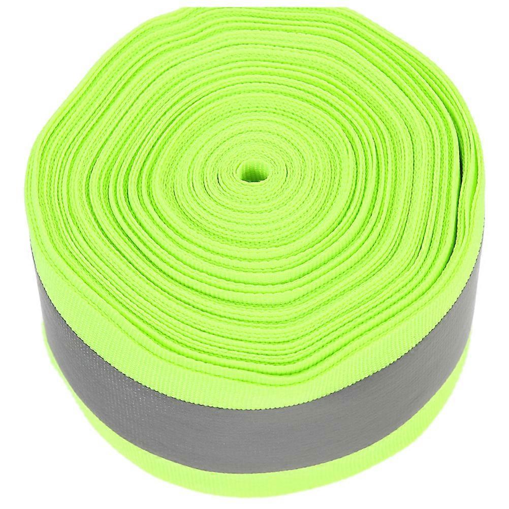 1 Roll of High Visibility Sew On Reflective Fabric Strip Reflective Webbing