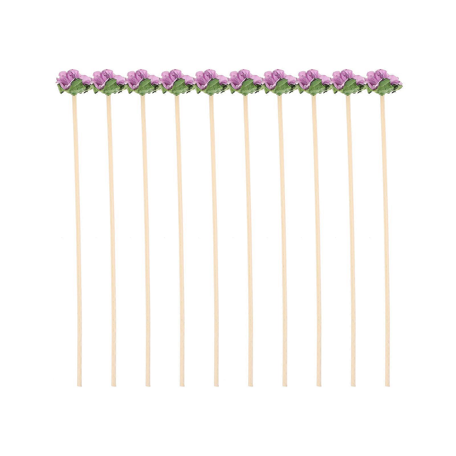 Fragrance Sticks 10Pcs Natural Atmosphere Diffuser Perfect For Bathroom And Bedroom Size 22.8X3CM Aroma Volatilization