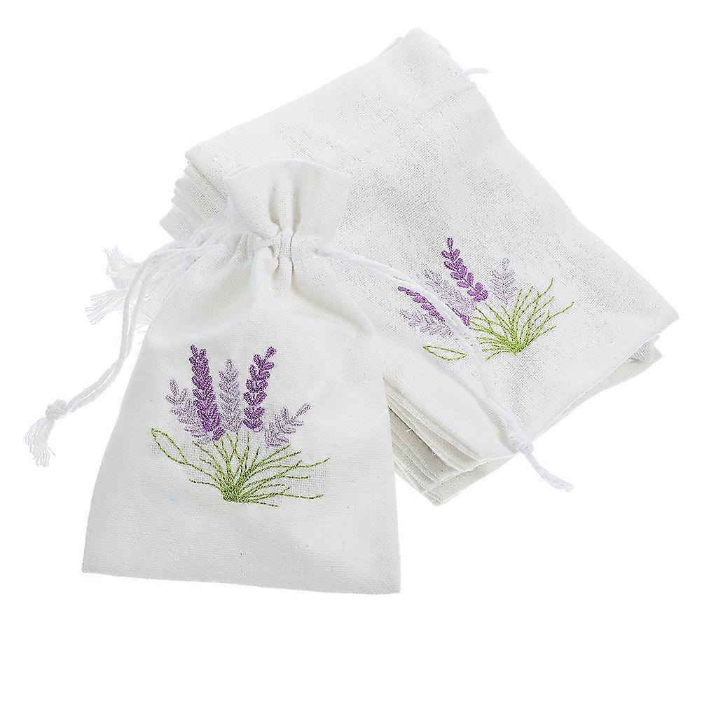 It sounds like you're referring to a product listing or description for **mini lavender sachet bags** — small muslin pouches filled with lavender (or
