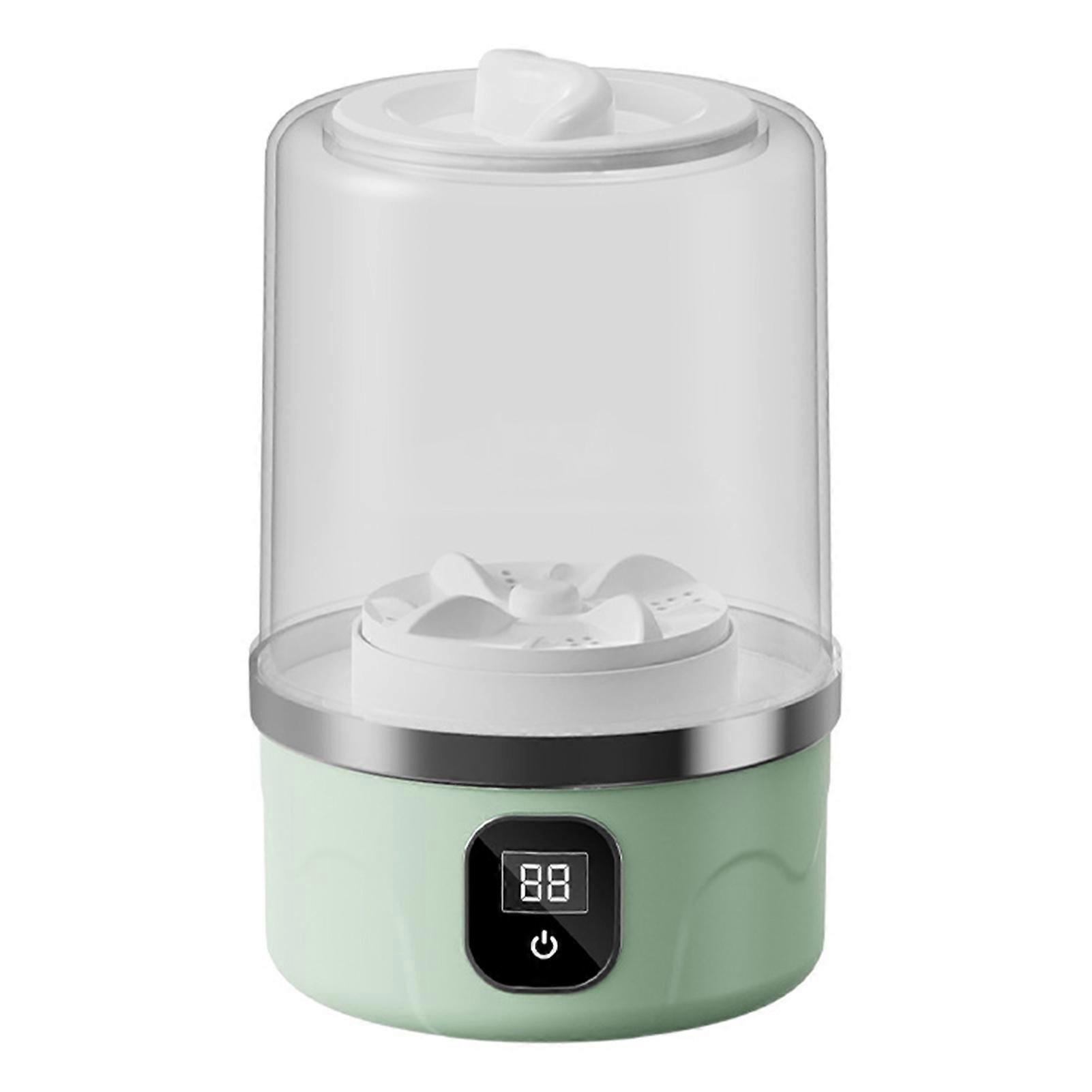 Cordless Portable Mini Washing Machine - Rechargeable & Multifunctional Washer for Dorms, Underwear, and Socks