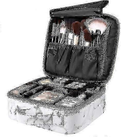 Compact British-Style Cosmetic Bag - Essential Makeup Organiser