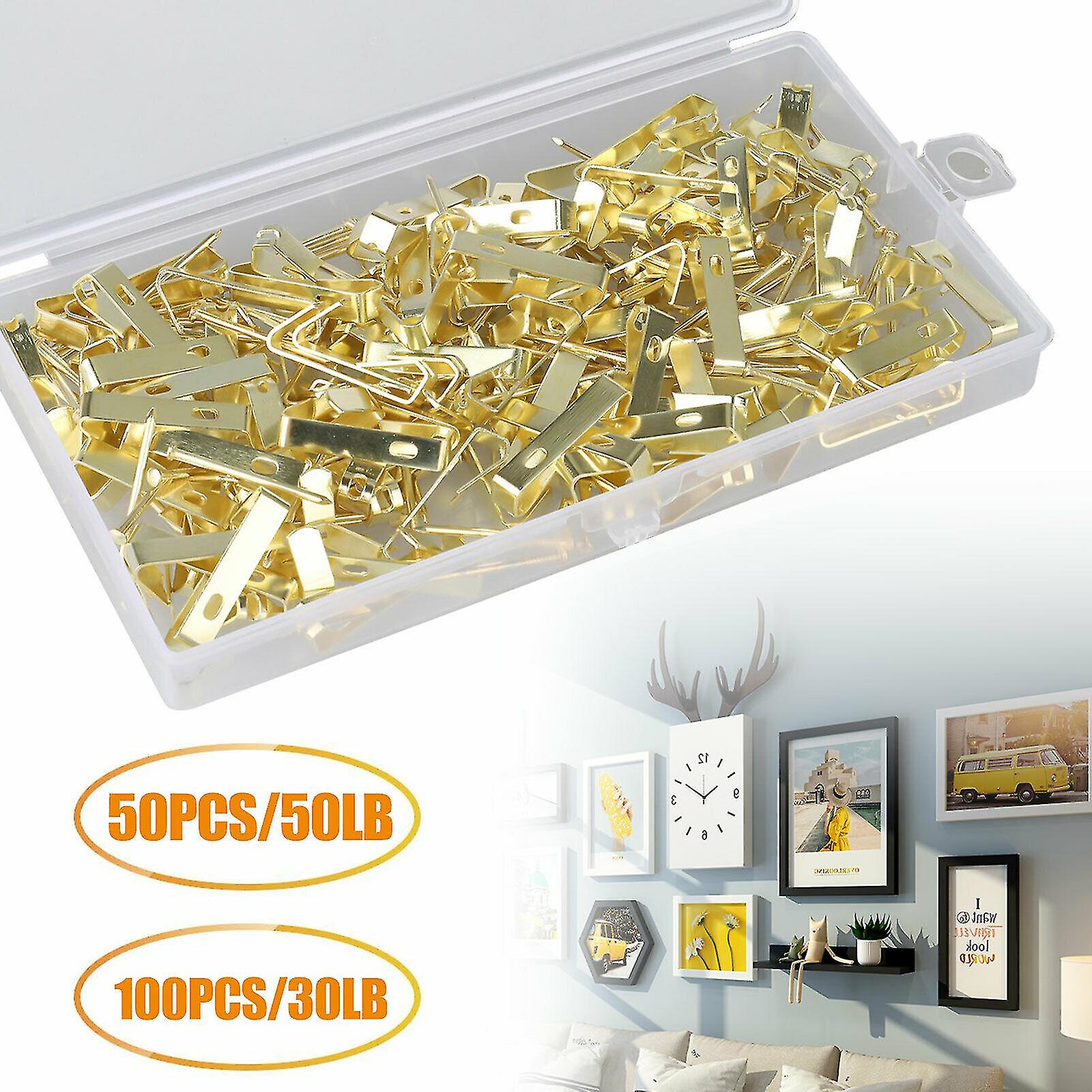 Picture Frame Hook, Hanger Hooks With Nails, Photo Hanging Hooks