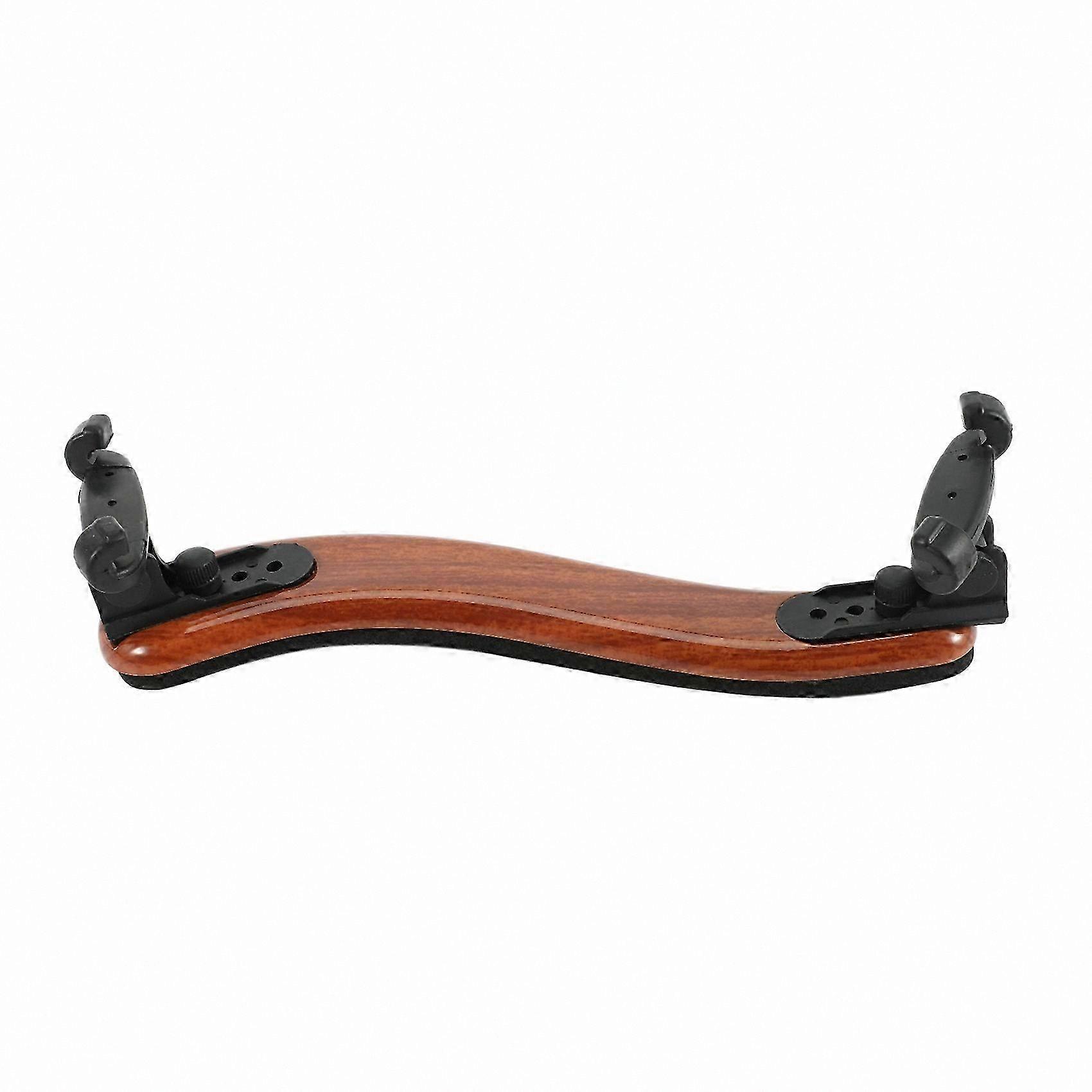 Adjustable Maple Wood Shoulder Rest for 4/4 Full Size Violin Support Accessory