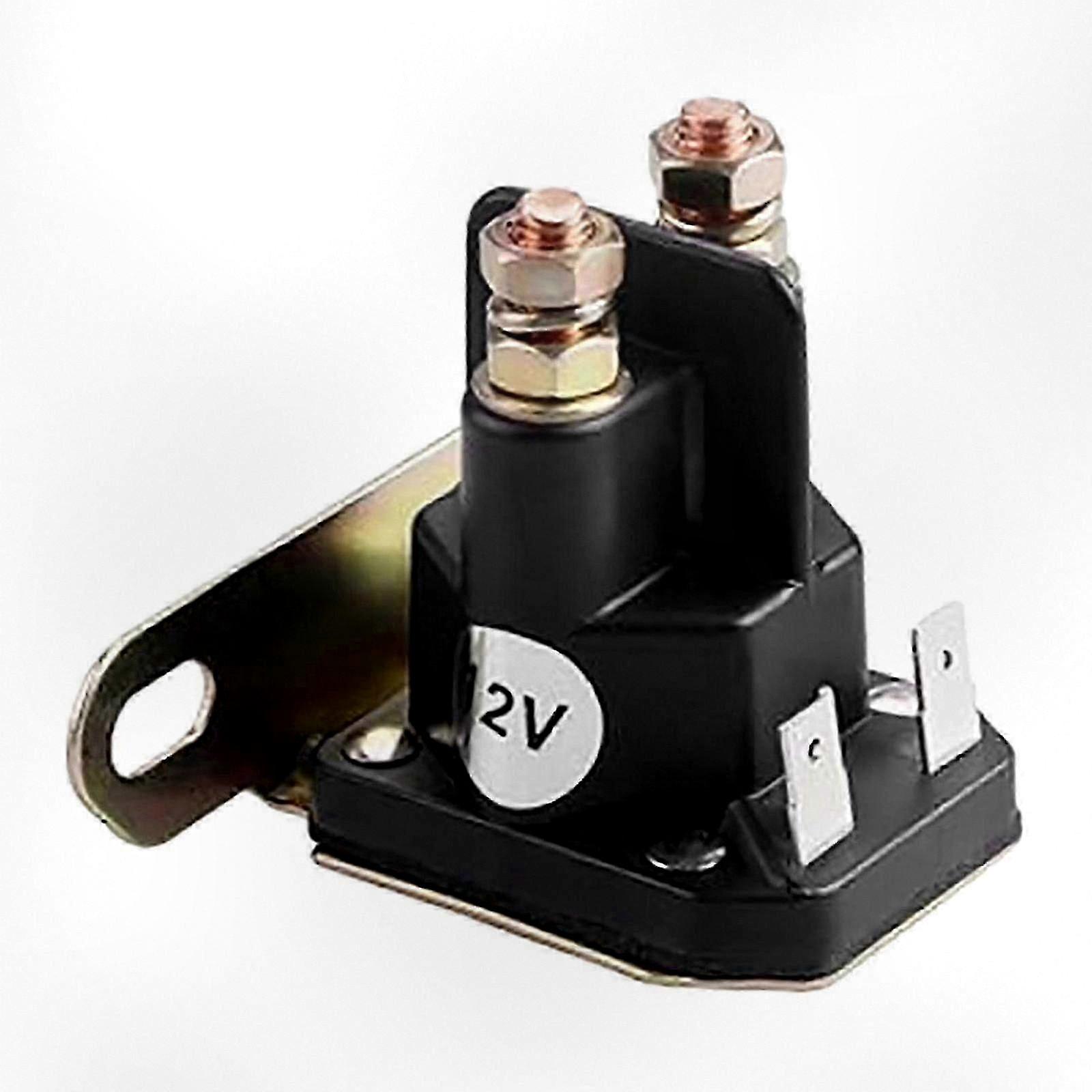 Durable PP Metal Starter Solenoid Relay for Riding Mower Accessories, Easily Installable, Compatible with Various Brands, Model Numbers 1134