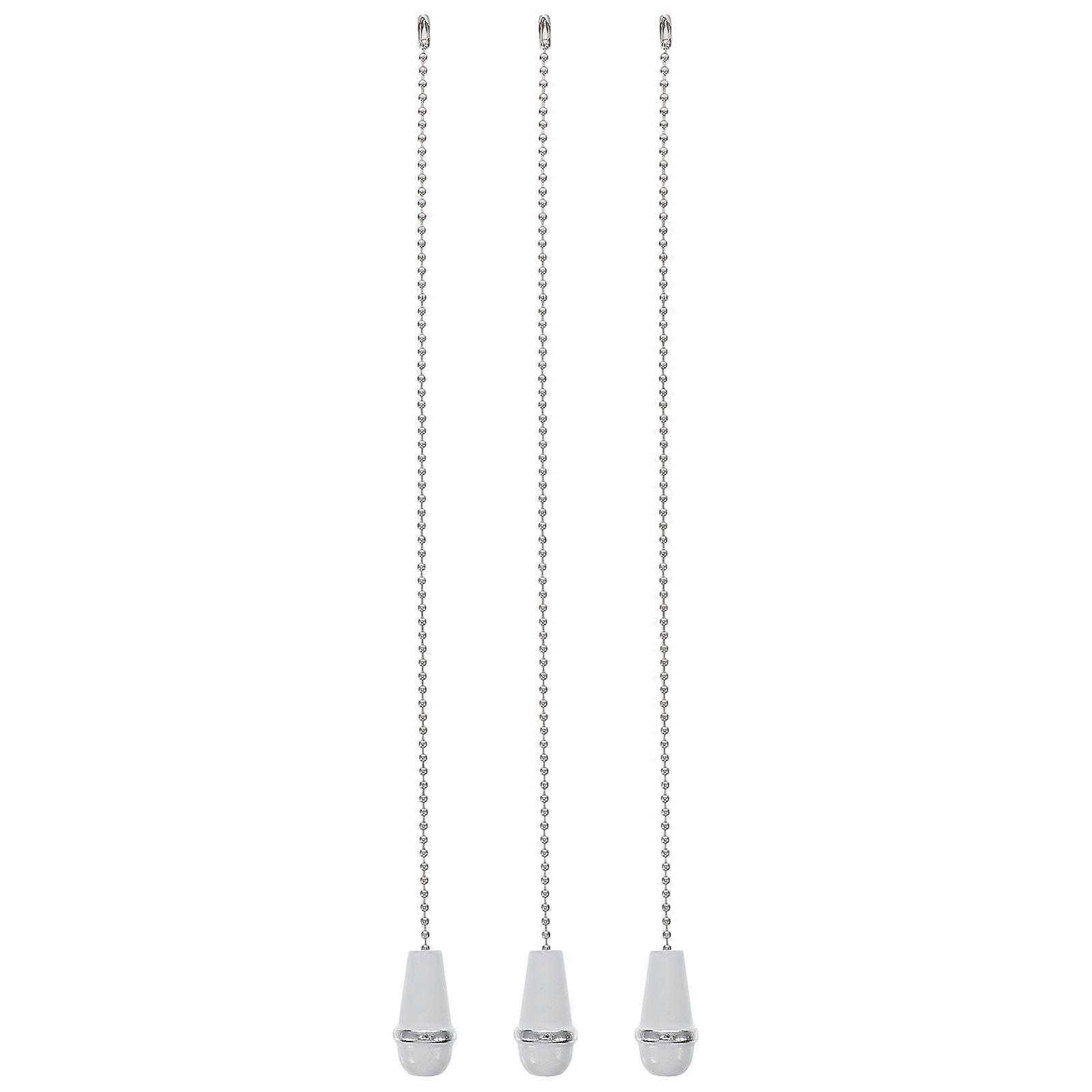 3 stks Plafond Light Pull Chain Draagbare Pull Chains Light Pull Cord met Houten Knop
