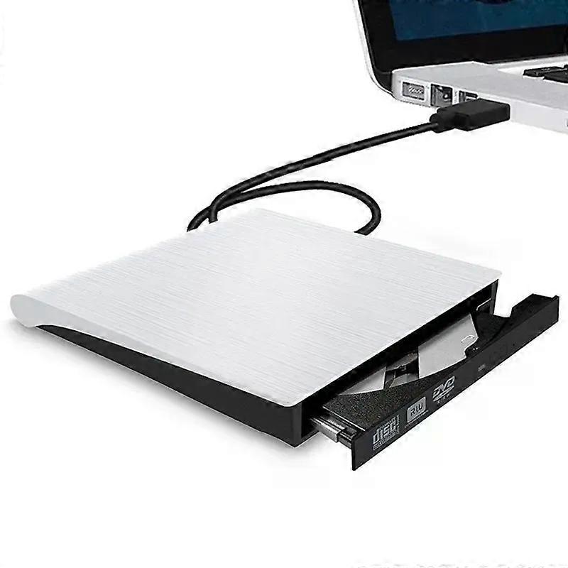 USB 30 Slim External DVD RW CD Writer Drive Burner Reader Player Optical Drives for Laptop PC Dvd Burner