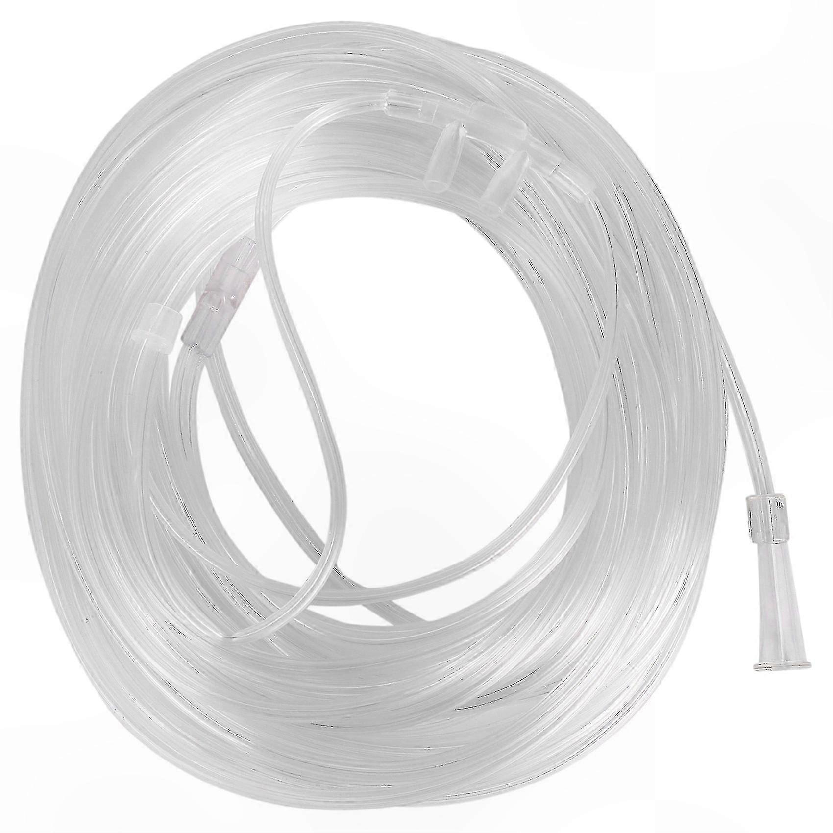 Soft Nasal Oxygen Cannula, 8M Tubing for Oxygen Therapy, Compatible with Oxygen Concentrators