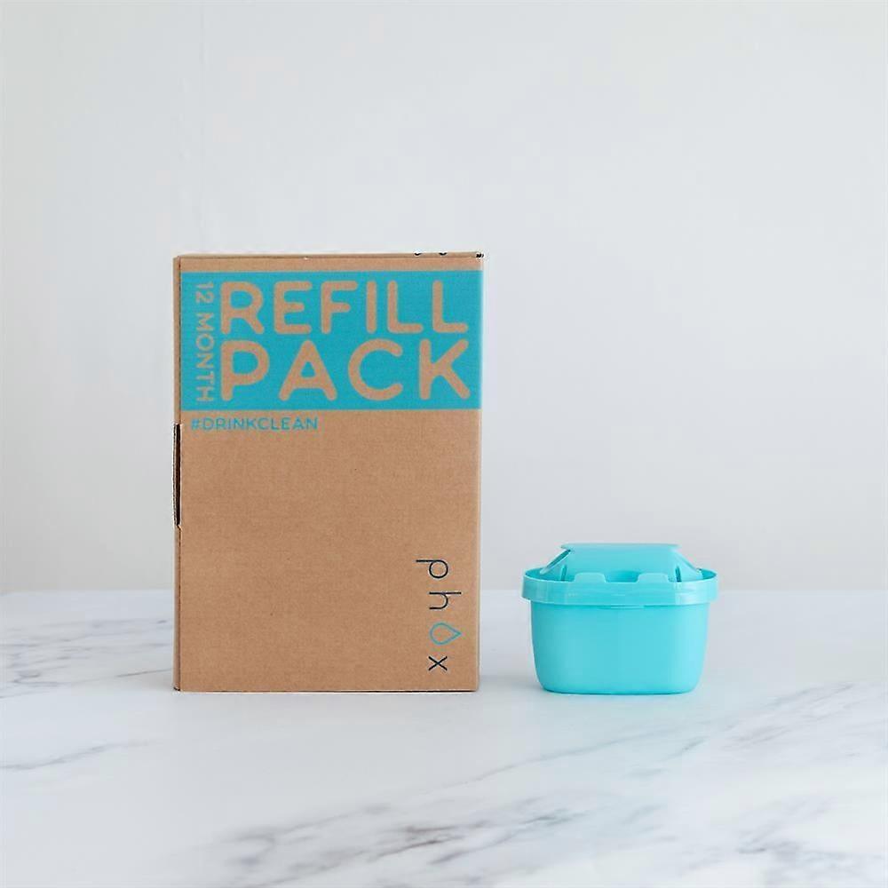 Phox Water Brita Maxtra Compatible Refill Filter+3 Mths Alkaline Filter - 3 Pack