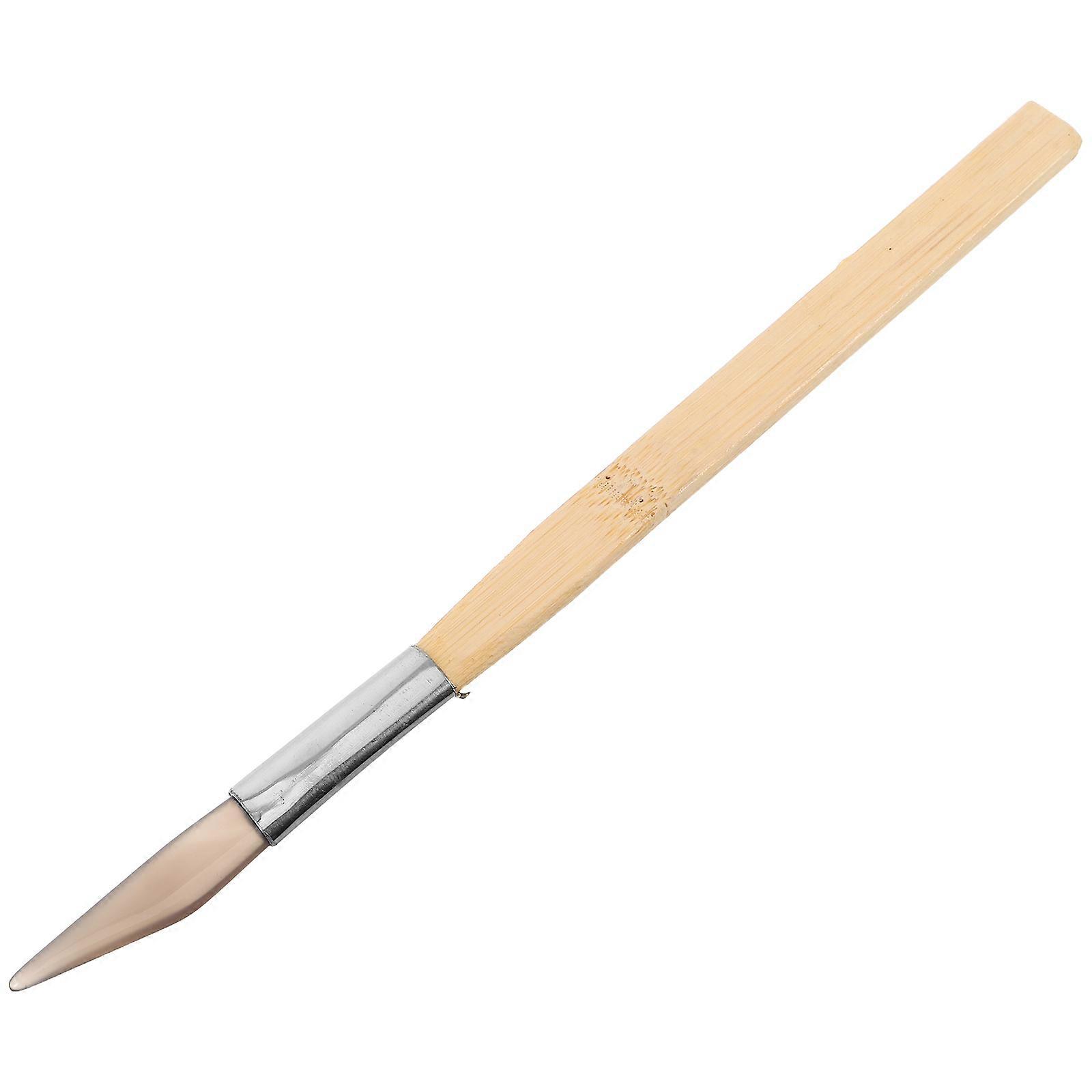 The **Wooden Handle Agate Polishing Tool** is a must have for jewelers, artisans, and DIY crafting enthusiasts looking to enhance the luster and