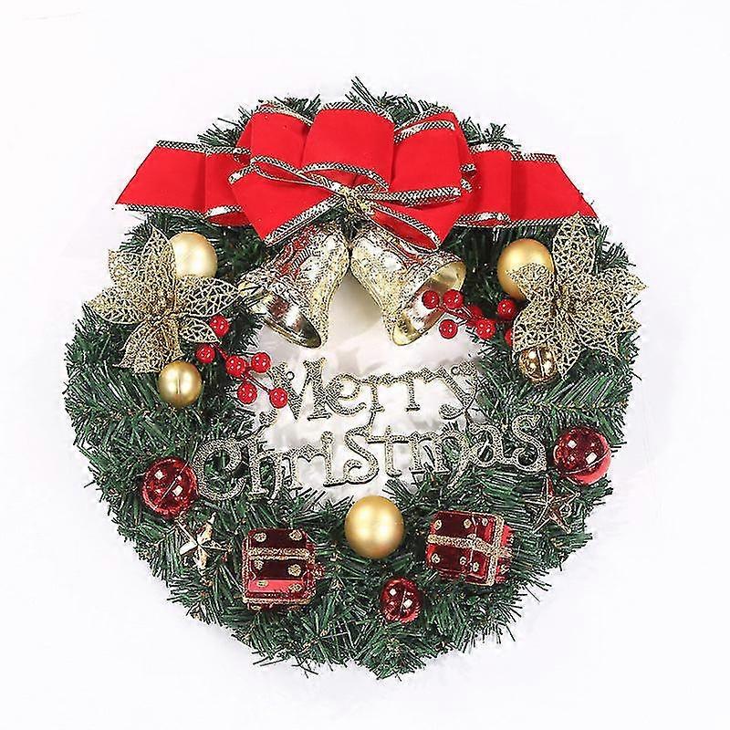 Xmas Ornaments Christmas Wreath Decoration 30cm Small Wreath Windo...