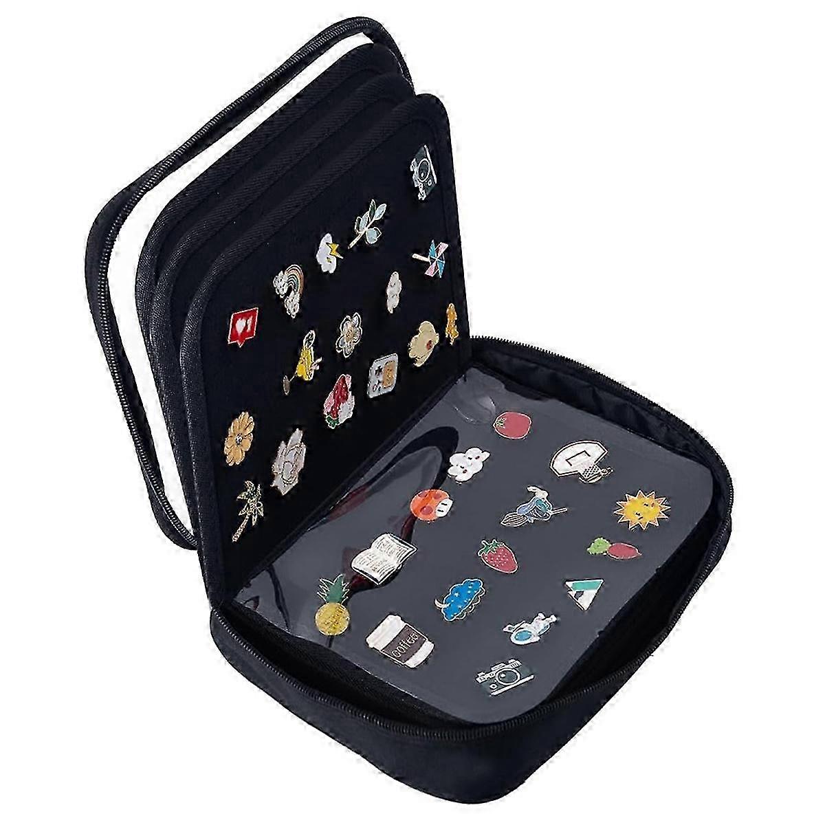 Pin Trading Books for Collector 6 Page Enamel Pins Display Album Case
