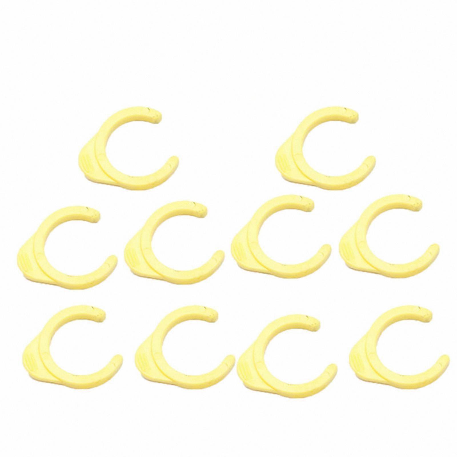 10-Pack Quick Release Pedal Locks, Durable and Wear-Resistant, Compatible with MKS Bike Pedals