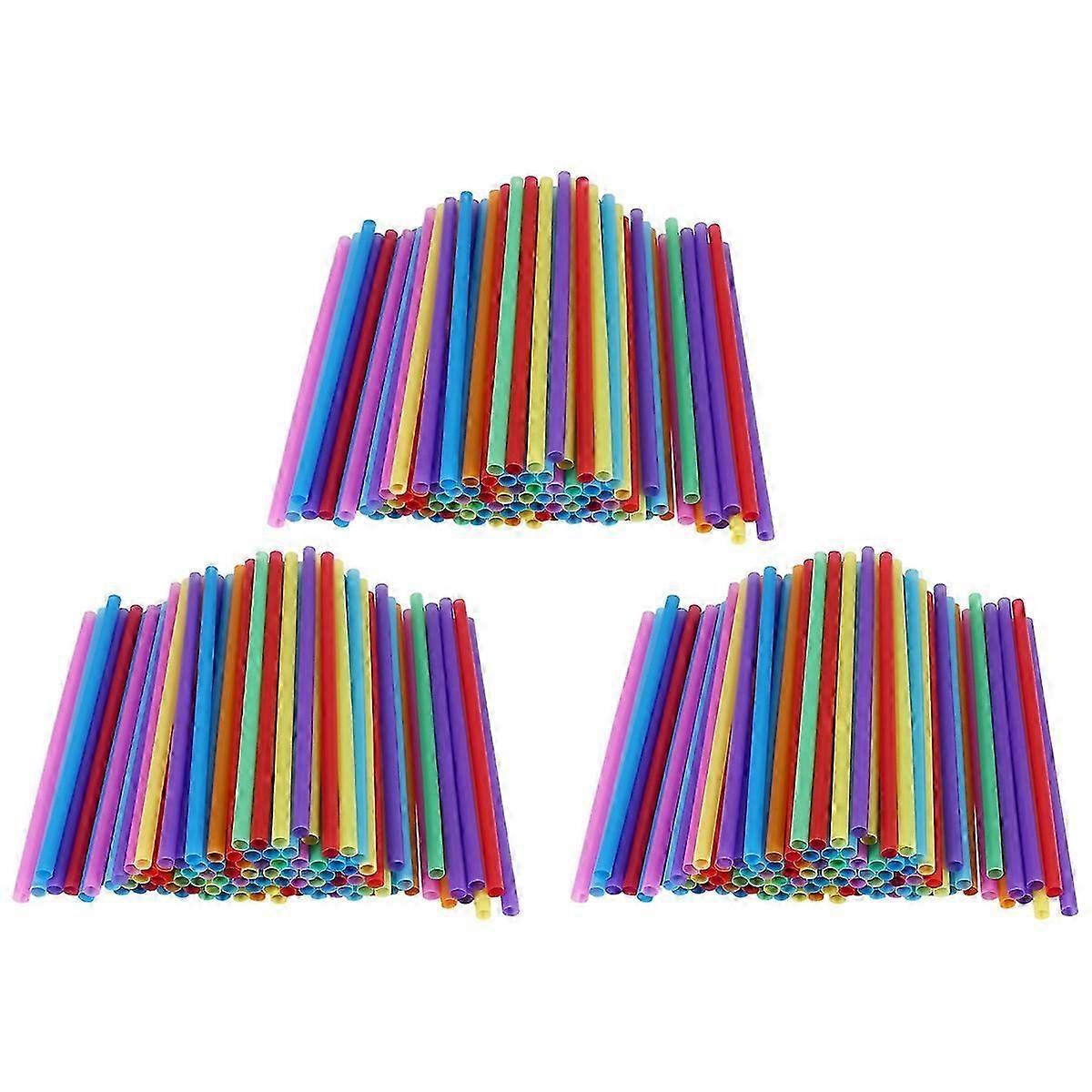 300Pcs 10.3in Jumbo Straws Smoothie Straws Straws Extra Wide Extra Long Assorted Bright Colors
