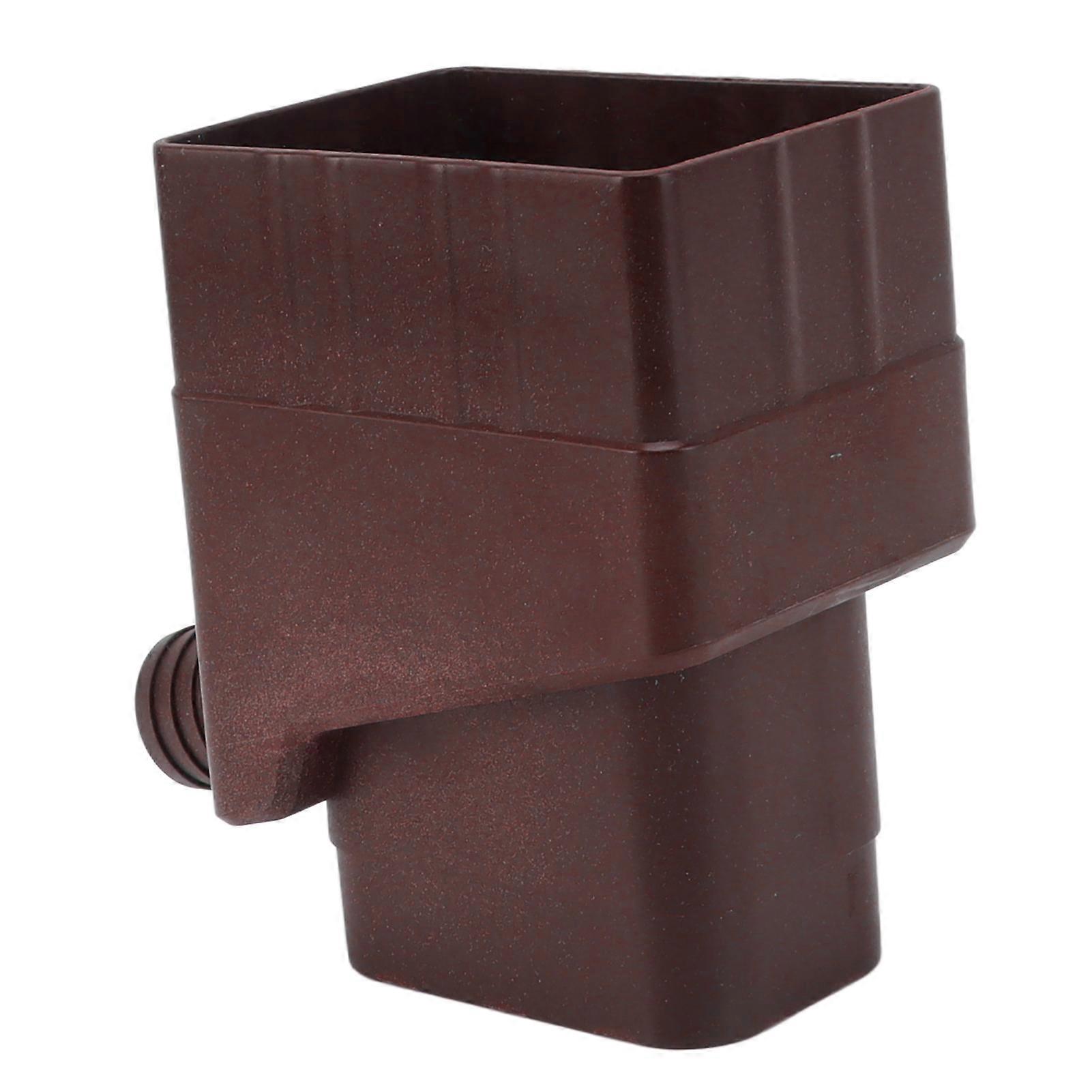 Professional UV Resistant Dark Brown Rainwater Diverter Kit