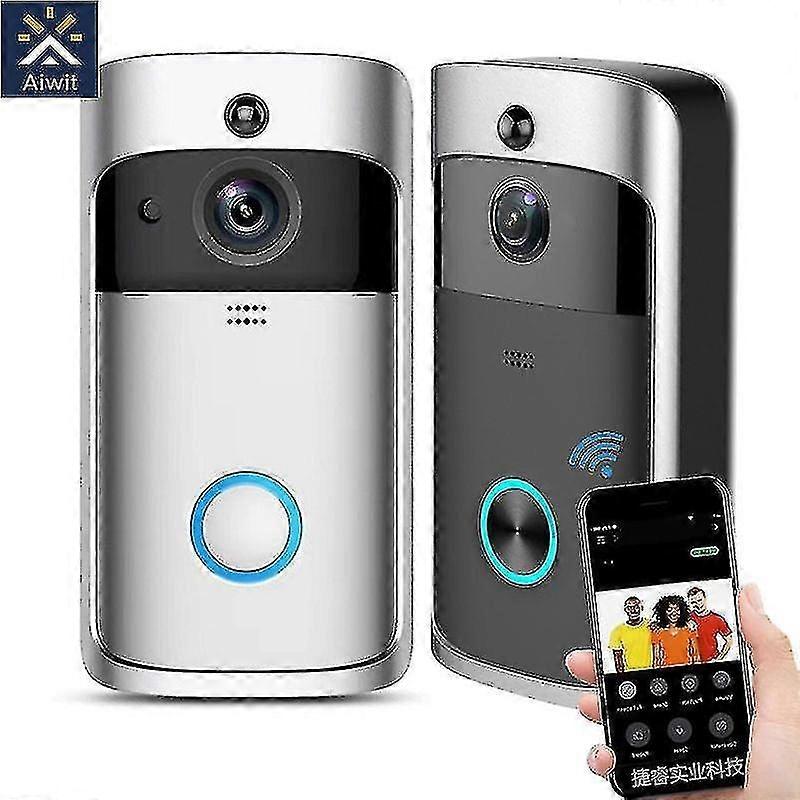 Additional Wireless Video Doorbell Battery, 2k Hd, Doorbell With Camera Function, Free, Personal Ide