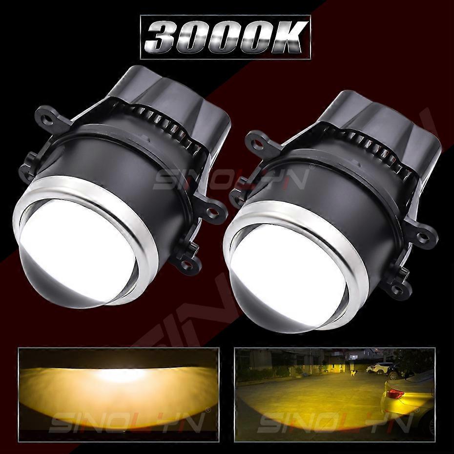 Applicable Bi LED Fog Lights For Mitsubishi Outlander/ASX/Xpander/Pajero/L200/Suzuki Swift/Jimny/Grand Vitara Car Projector Lens Tuning