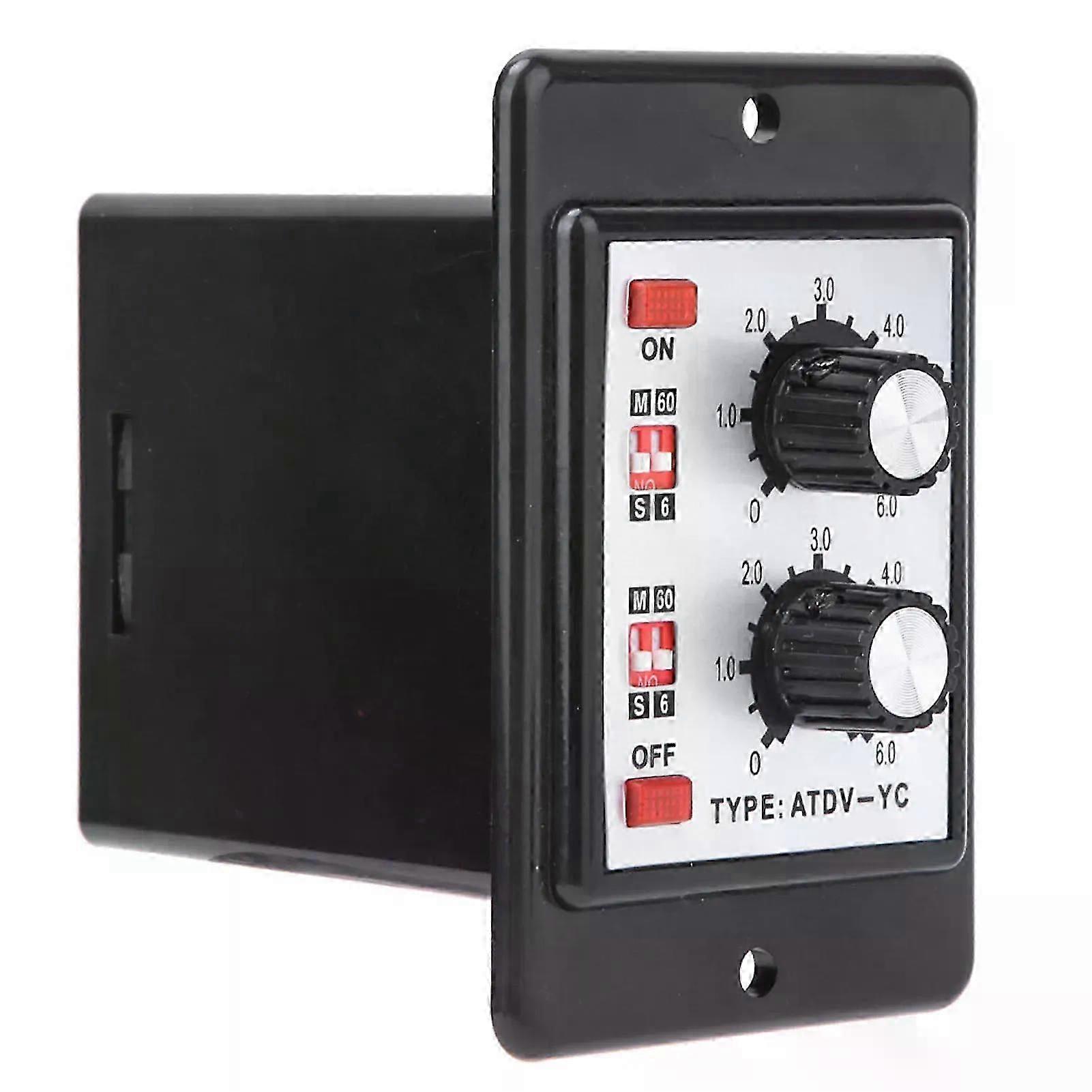 On Off Timer Relay Knob Control Time Switch ATDV-YC 6S-60M