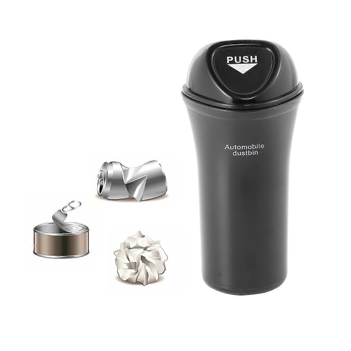 Car Bin Leakproof Dustbin with Hook for Automobile Use 2Pcs Portable Set