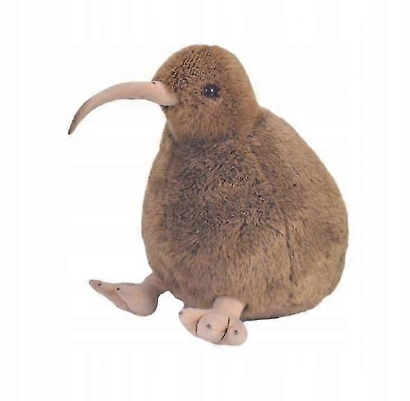 Kiwi Bird Plush Toy - 28cm Realistic Soft Stuffed New Zealand Native Bird for Collectors