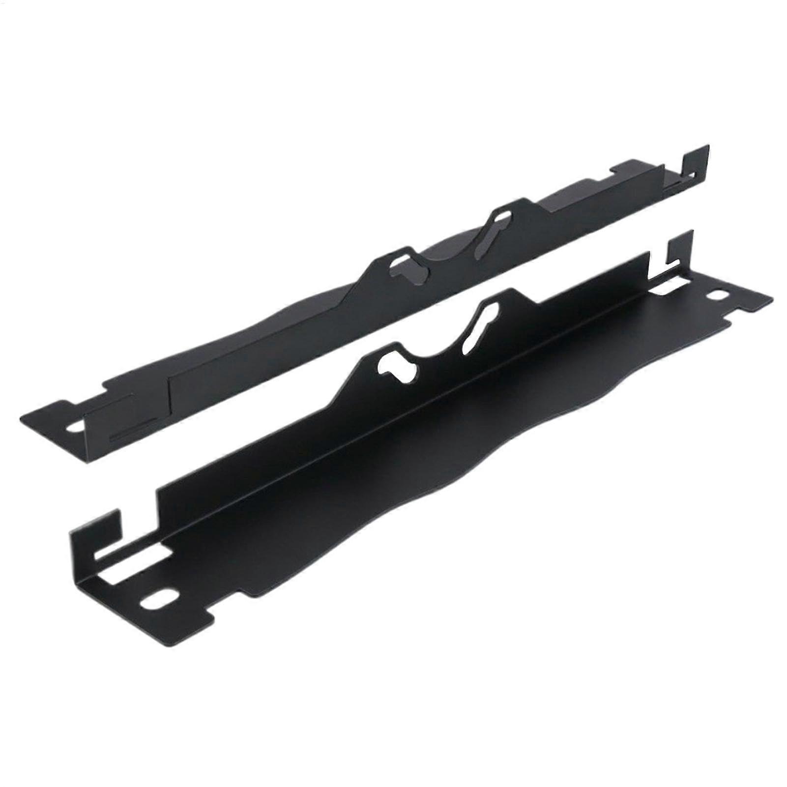 Wheel Alignment Tool Board Stainless Steel 2x Wheel Toe Alignment Kit HeavyDuty FrontEnd Tool For Most Cars Black