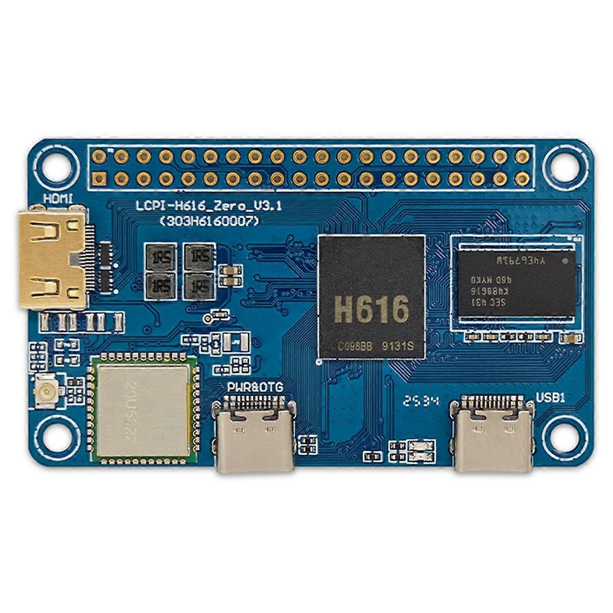 For Allwinner H616 ZERO Development Board ARM Motherboard Supports 4K/60fps TV Box Module for OTT