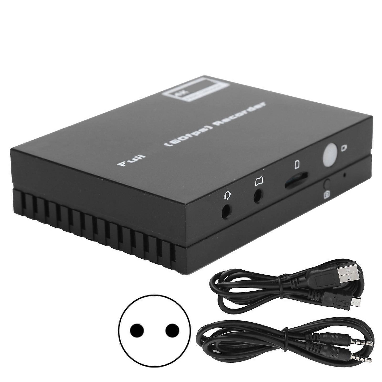 EC274 Video Capture Box EU Plug - 4K60 Pass-Through, 1080P 60FPS, HDR, Easy Sharing