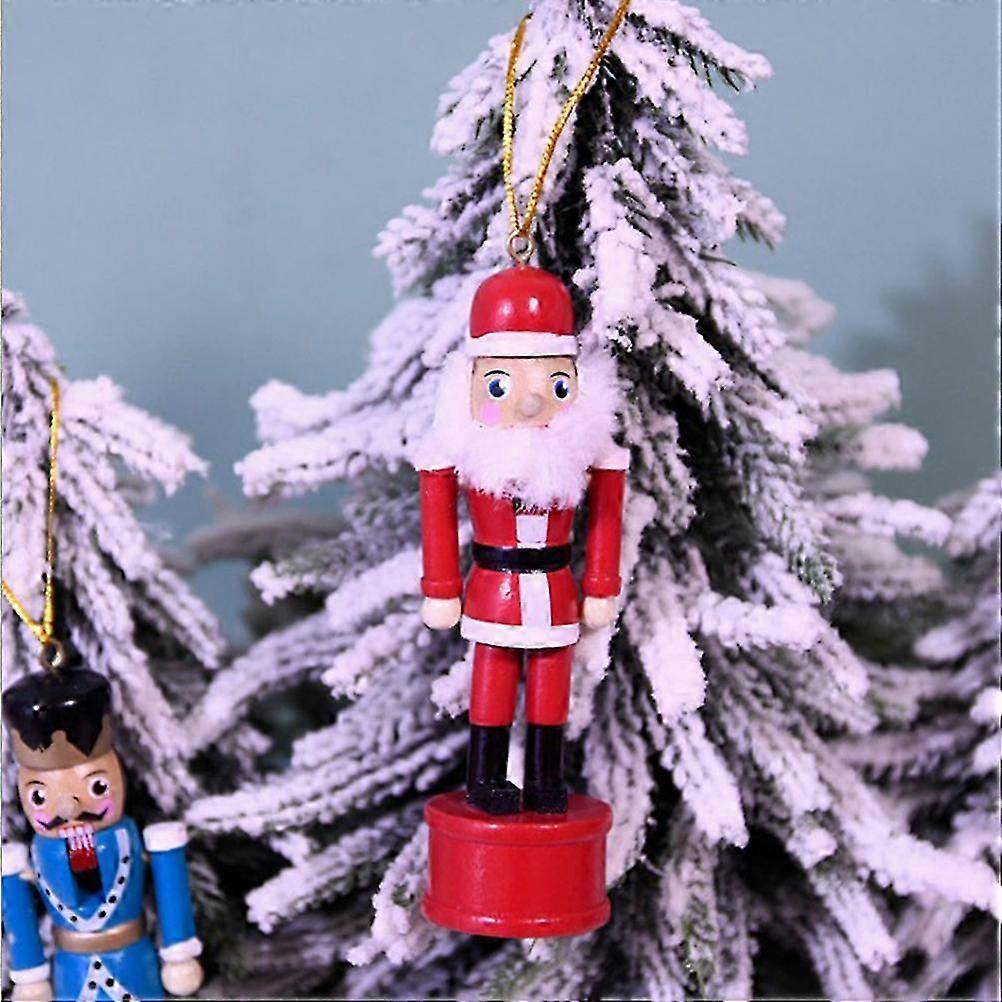 2025 Exquisite Handcrafted Nutcracker Statue, Functional Nutcracker Decor for Christmas Wooden Nutcracker, Wide Application Range for Home Decor