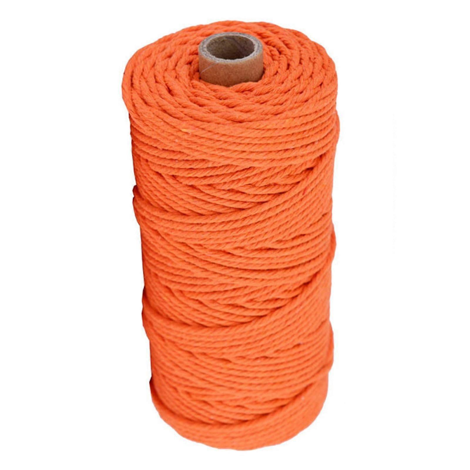 3mm Macrame Cotton Cord 100m DIY Knitting Craft Rope