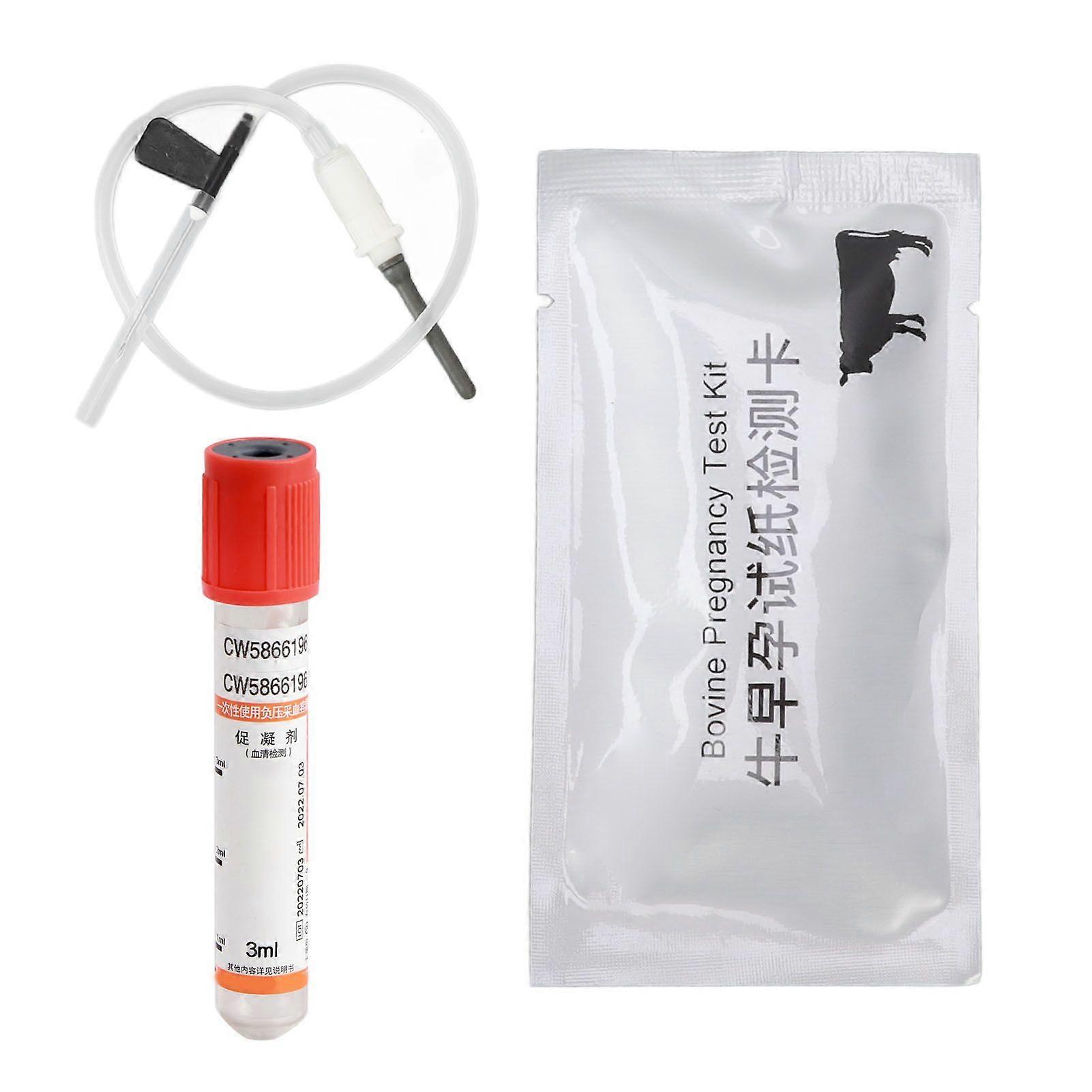 Cow Pregnancy Test Card Kit Professional Fast and Accurate Early Pregnant Detection Card